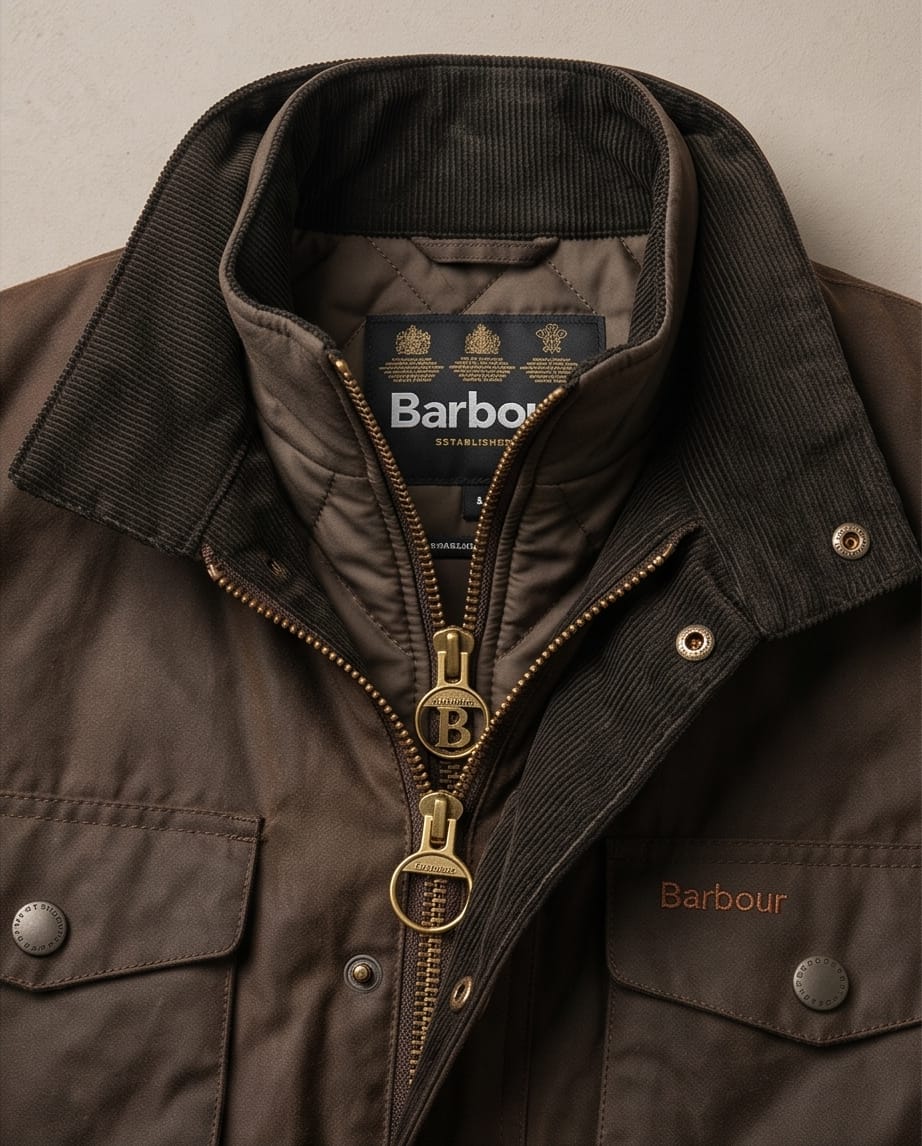 BARBOUR OGSTON WAX JACKET