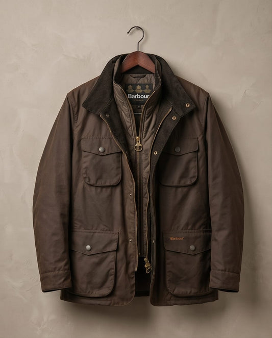 BARBOUR OGSTON WAX JACKET