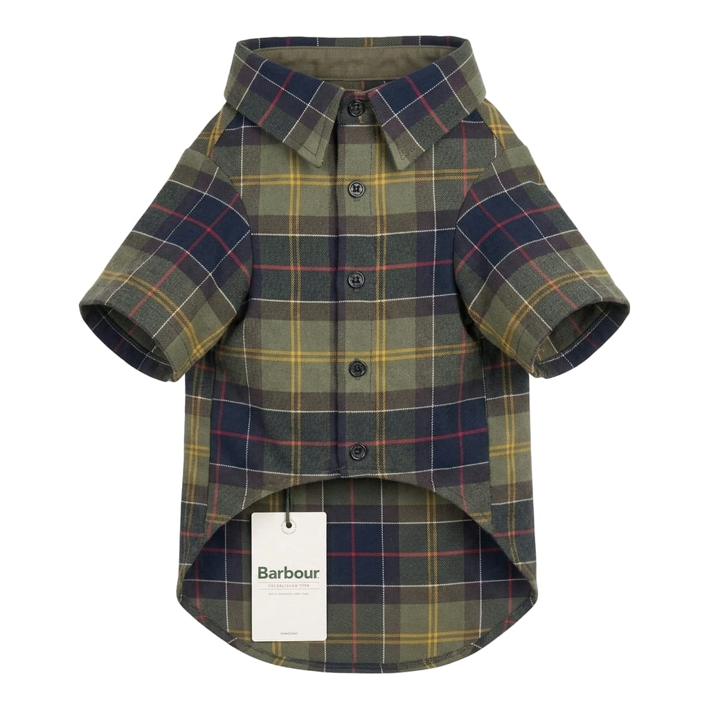 BARBOUR TARTAN FORTROSE DOG SHIRT