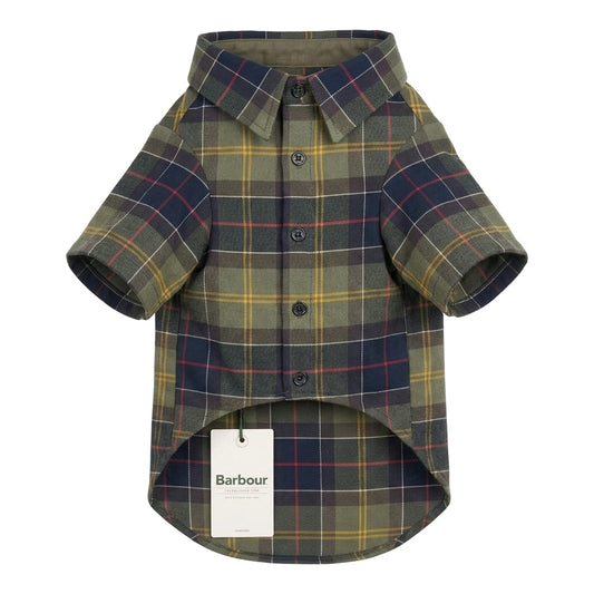 BARBOUR TARTAN FORTROSE DOG SHIRT