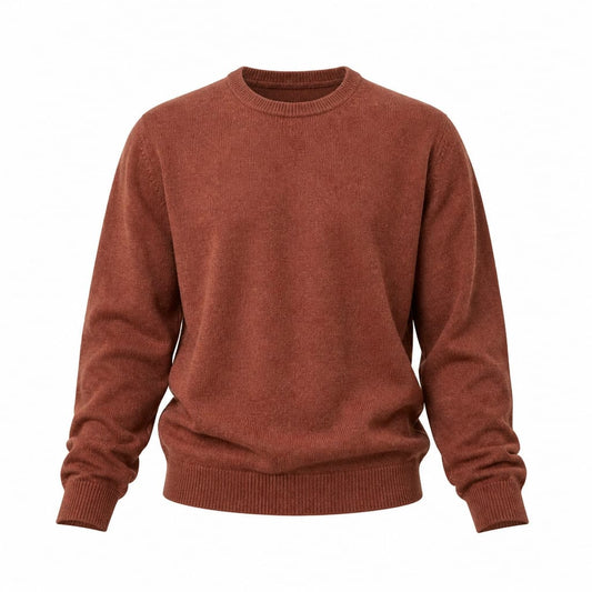 BARBOUR ESSENTIAL PATCH CREW NECK SWEATER