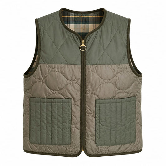 BARBOUR NUNWELL REVERSIBLE QUILTED LINER