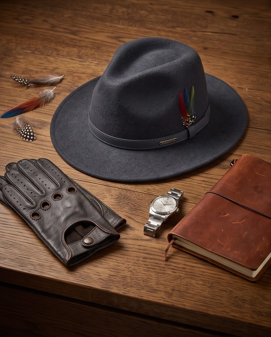 POWELL TRAVELLER HOED STETSON