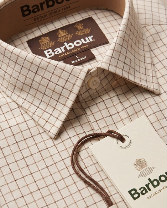 BARBOUR ASHFIELD TAILORED TATTERSALL SHIRT