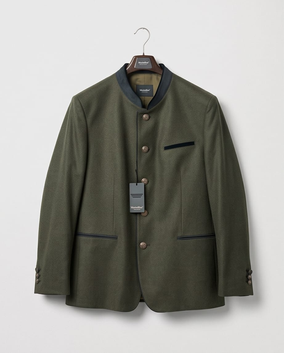 Maximilian Austrian Murau jacket dark olive
