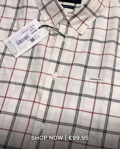 BARBOUR DEEPFELL REGULAR TATTERSAL SHIRT