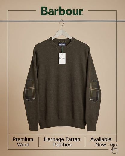 BARBOUR HOLDEN CREW NECK SWEATER