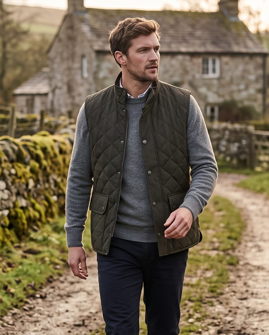 BARBOUR LUX LOWERDALE GILET