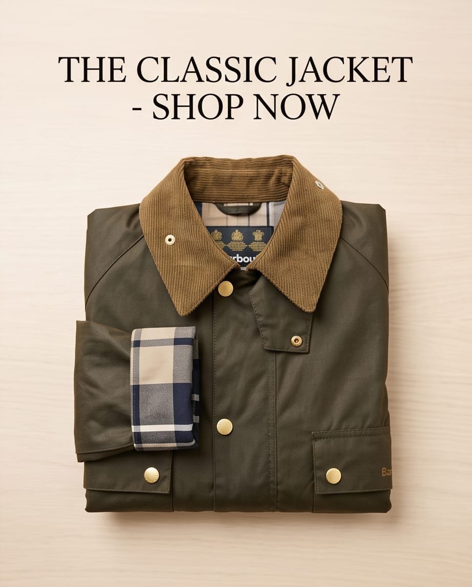 BARBOUR ICONS MODERN SPEY WAX JACKET