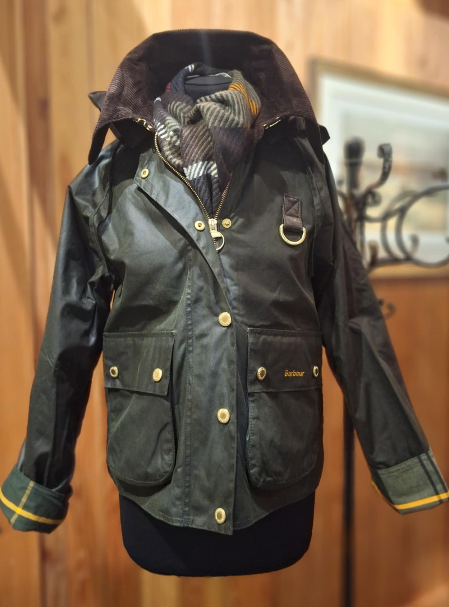 BARBOUR REIGHTON WAX JACKET