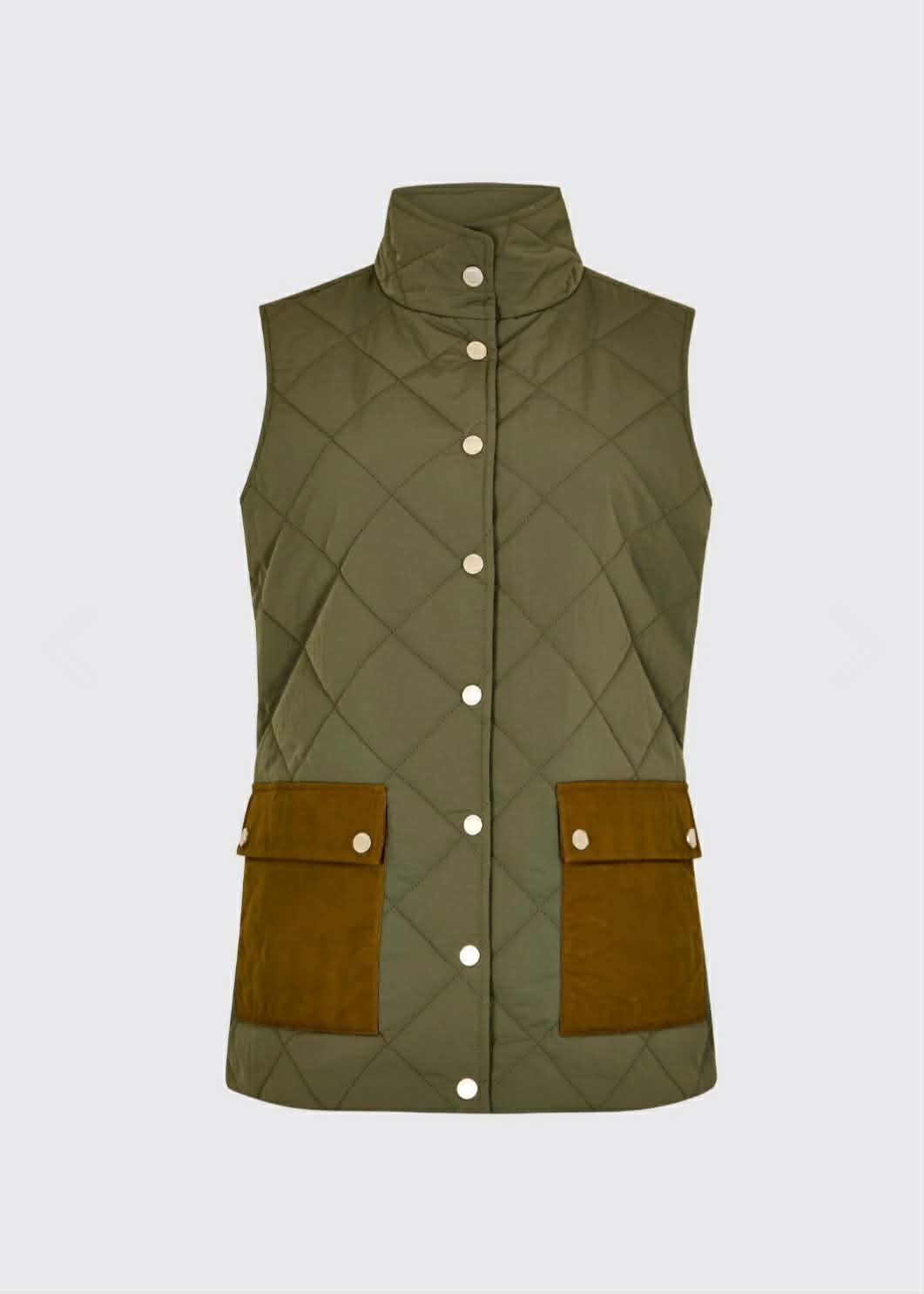Clashmore Dames Heritage Bodywarmer - Kelp