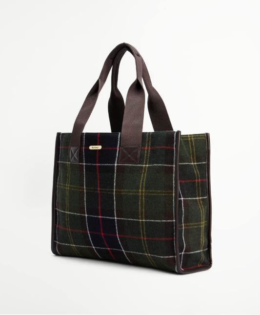 BARBOUR TURNBERRY TARTAN TOTE BAG