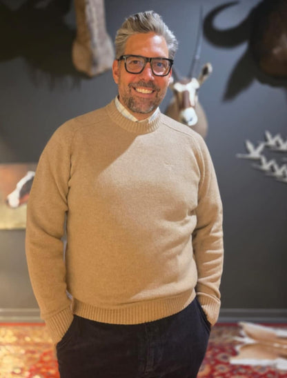 BARBOUR GRANGETOWN CREW NECK SWEATER