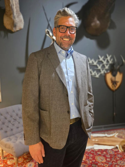 BARBOUR KENSINGTON CHECK BLAZER