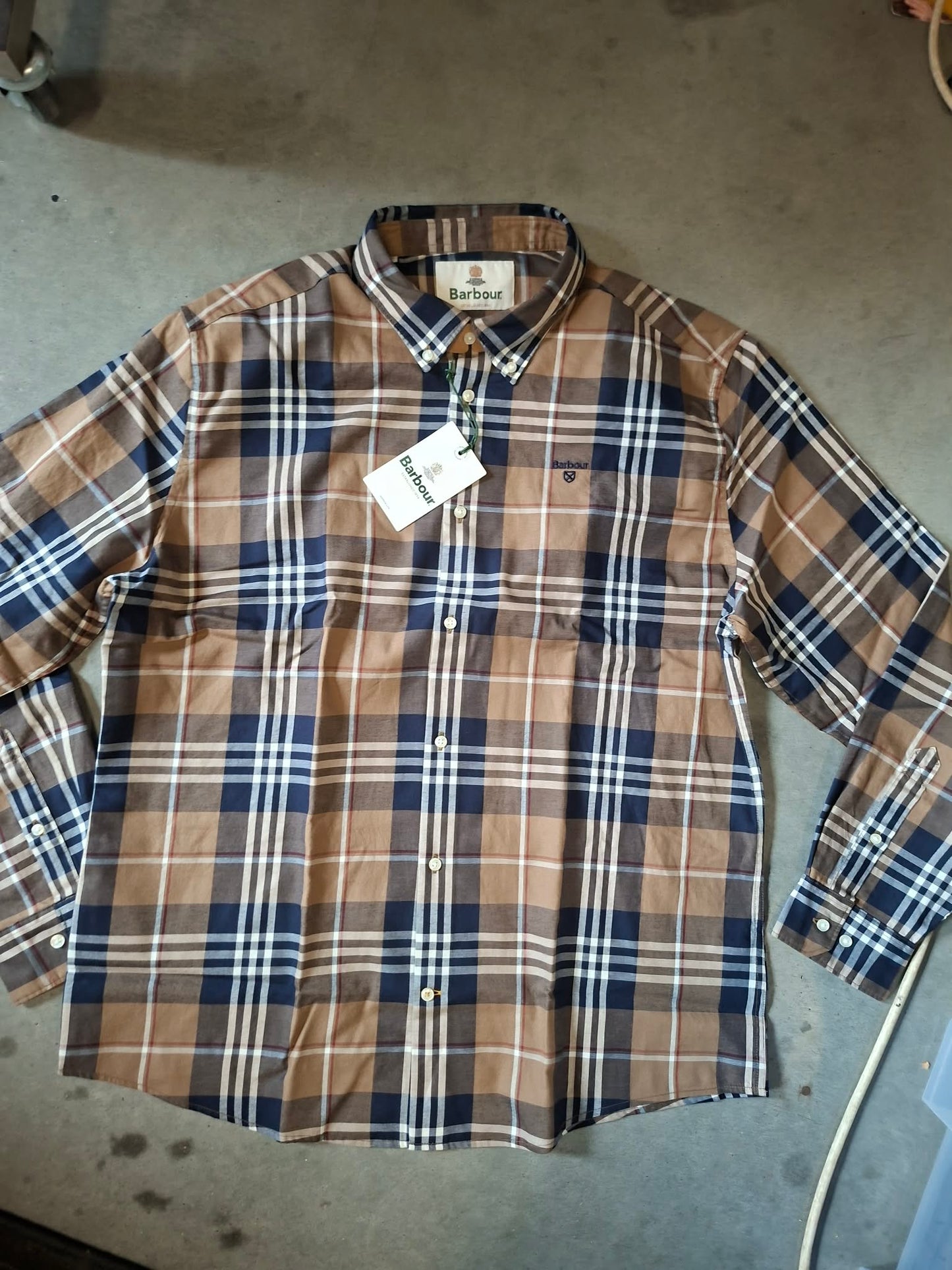 BARBOUR EDGAR TAILORED CHECKED SHIRT