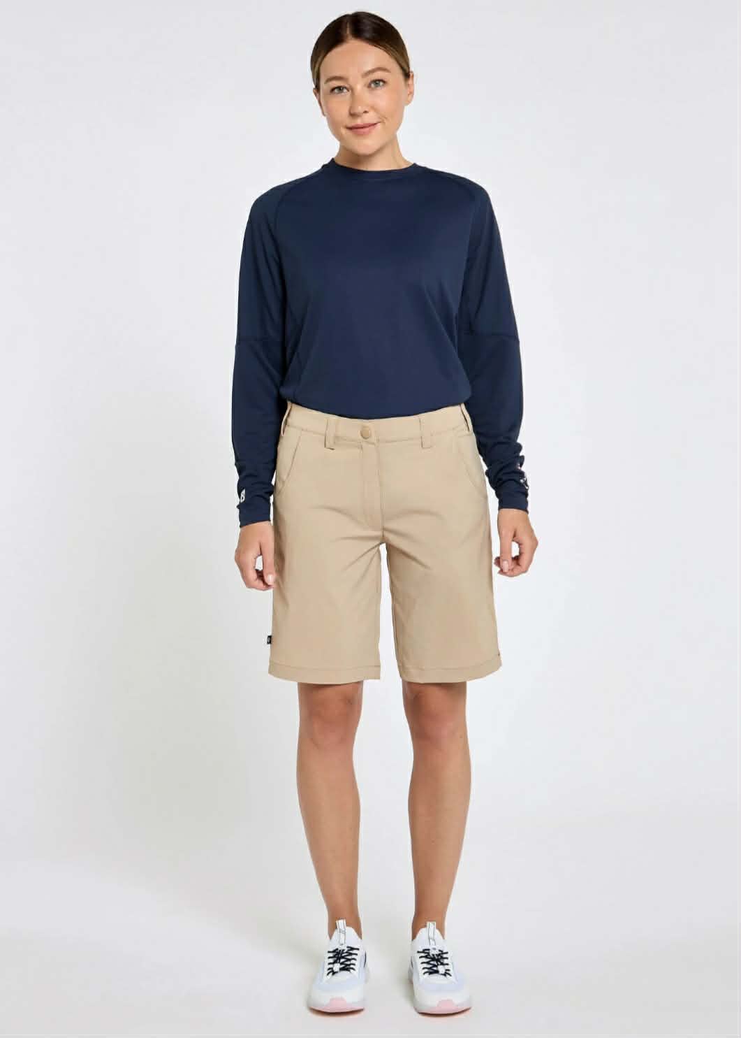 Minorca Dames Crew Short UPF 50 - Sand
