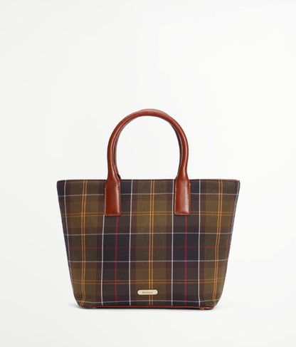 BARBOUR BIRCH TARTAN TOTE BAG