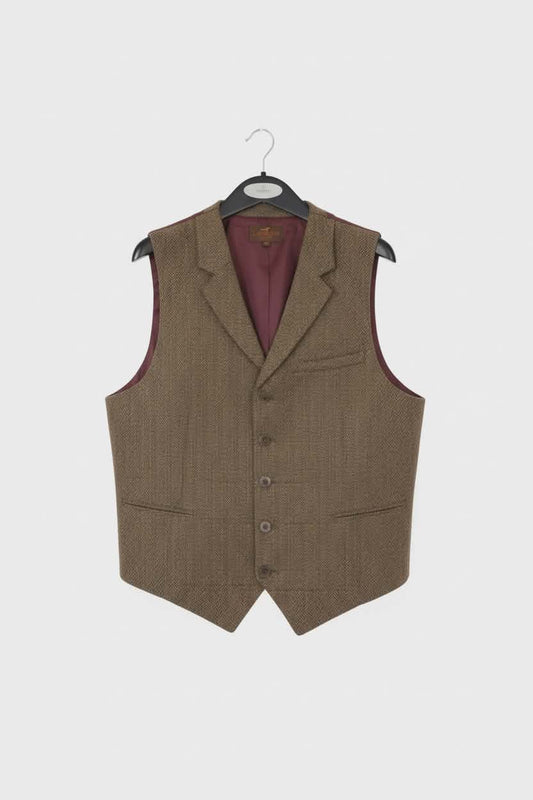 GILET LAKSEN TWEED