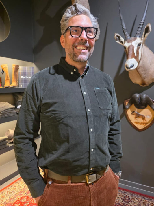 BARBOUR RAMSEY TAILORED CORD SHIRT