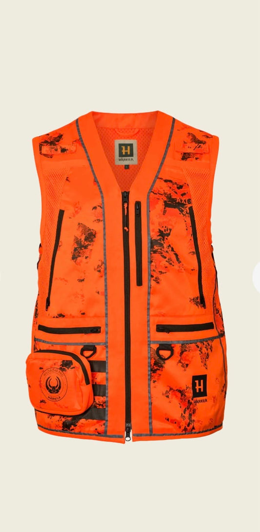Härkila Wildboar Pro Blaze camo waistcoat