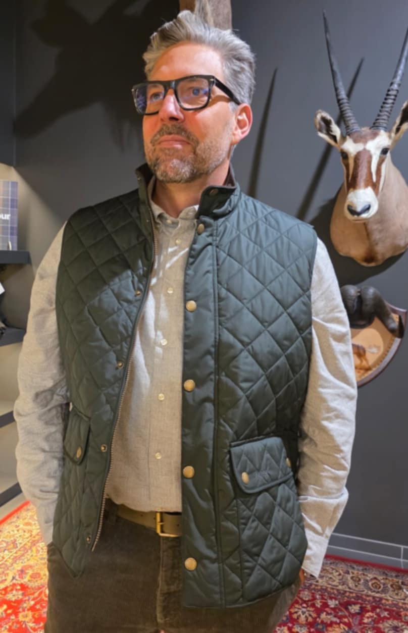 BARBOUR NEW LOWERDALE QUILTED GILET