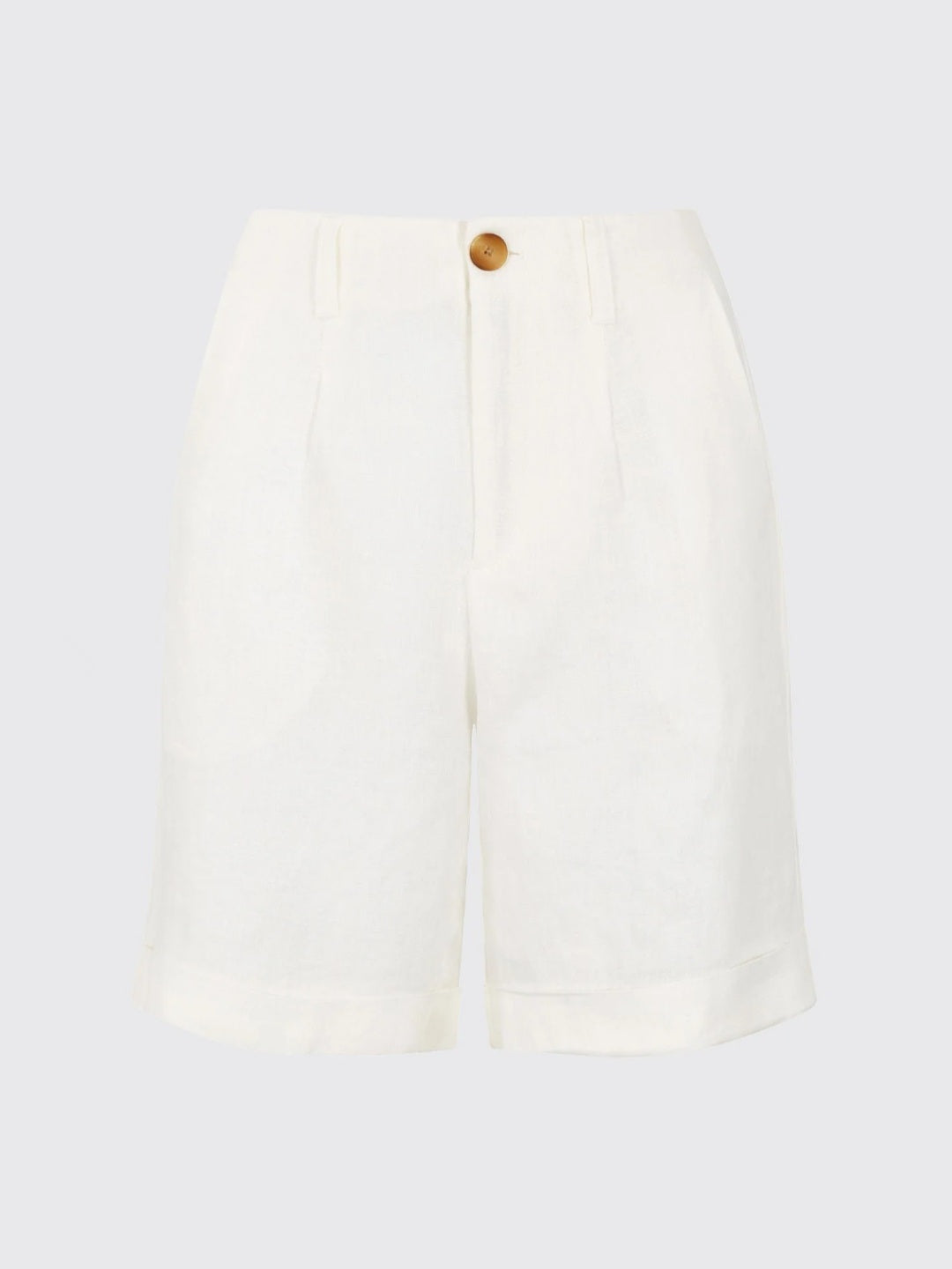 Maryland Dames Linnen Shorts - Wit