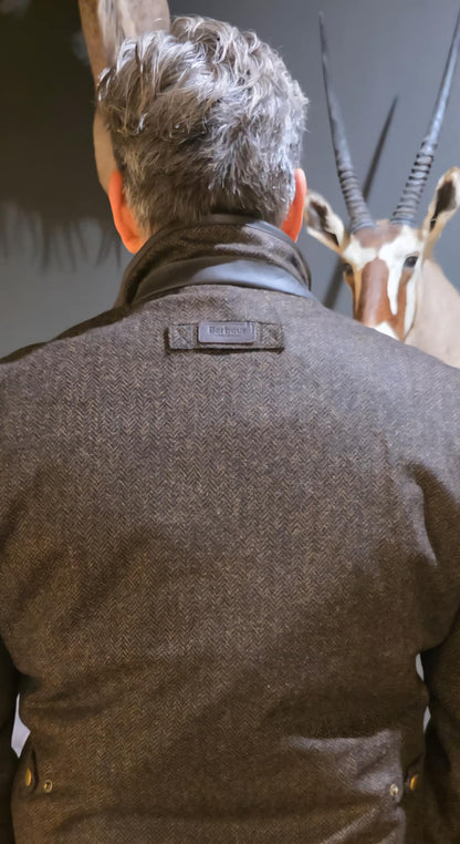 BARBOUR HEREFORD TWEED WOOL JACKET