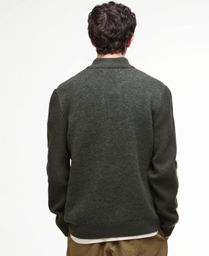 BARBOUR MILBURN HALF ZIP KNITTED JUMPER