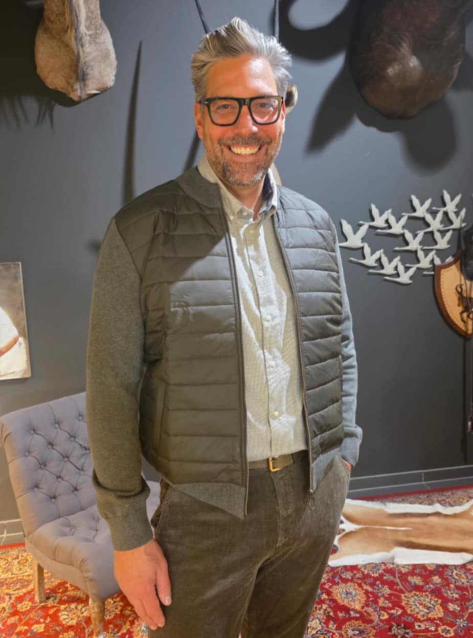 BARBOUR ESSENTIAL CARN BAFFLE ZIP THROUGH KNITTED JUMPER