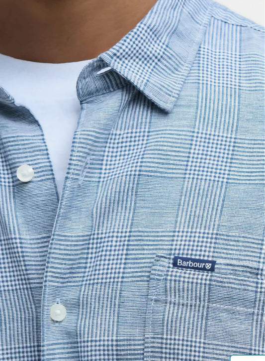 BARBOUR HEMD MARWOOD (korte mouw)