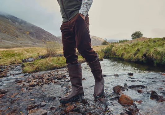 DUBARRY STRIDE CORDUROY TROUSERS BRUIN